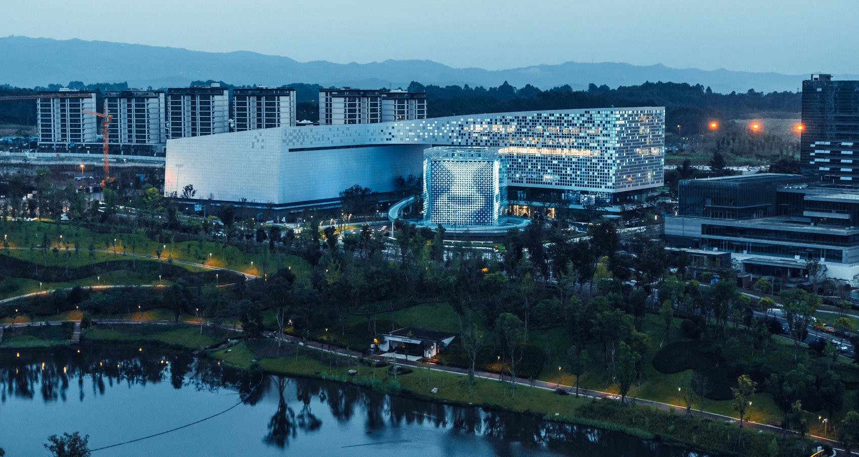达索时代 · 成都智算基地 园区全景
